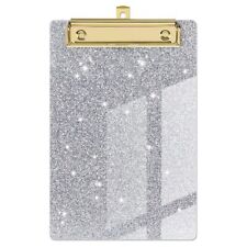 Colored Writing Clip Board Pink Glitter Office Clipboard Classrooms