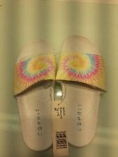Macys Backstage Sofi Tie Dye Slide Sandals Womens Printed Rack 3