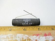 0.1 Ohm 20 Watt 5 Wire Wound Resistor Irc 8745new Old Stockqty 2 Eai512