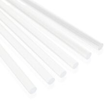 Round Dowel Rod Clear Acrylic 0.5 X 12 In 6-pack