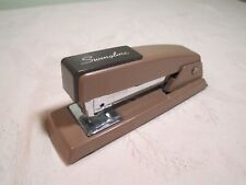 Vintage Swingline Brown Metal Stapler Model 711 - Office Supply