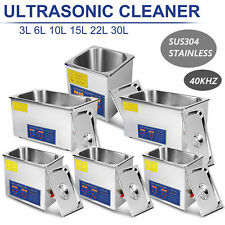 3-30 Ultrasonic Cleaner Cleaning Equipment Liter Industry Heated Wtimer Heater