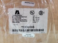 Acme Electric T253010s Dry Type Distribution Transformer See Description
