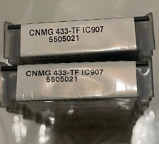 Iscar Cnmg 433-tf Ic907 Carbide Turning Insert 80 Diamond