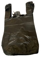 Bags 110 Small 8 X 4 X 15 Blackt-shirt Plastic Grocery Shopping Grocery Bags