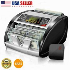 Money Counting Machine Cash Bill Counter Counterfeit Detector Uv Mg Bank Checker