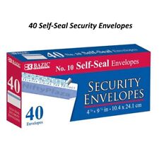 10 Self Seal Envelopes White 4 18 X 9 12 - 40 Envelopes Per Pack