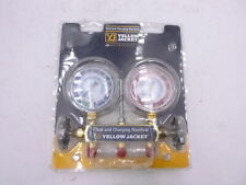 Yellow Jacket 41202 Test And Charging Manifold With 2-12 Gauges R22134a404a