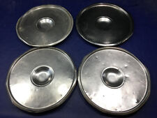 Lot Of 4 Stainless Steel Stock Pot Cover Lids 14 Pan