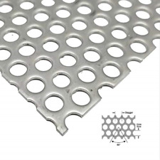 2 Pcs Stainless Steel Perforated Sheet Size 0.11inch 7.8 Inchx11.8 Inchtttttt...