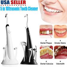 6 In 1 Sonic Dental Tartar Scaler Plaque Remover Teeth Whitening Cleaning Tools