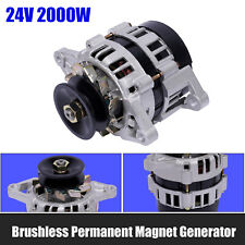 24v Permanent Magnet Synchronous Generator 2000w Pma Charging Alternator Low Rpm