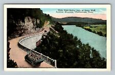 Chattanooga Tn- Tennessee Dixie Sight Seeing Auto Aerial View Vintage Postcard