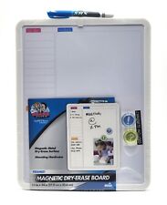 Board Dudes Framed Magnetic Dry-erase Board 11 X 14 Mounting Hardware 2-magnets