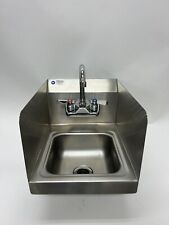Royal Industries 12x16 Stainless Steel Wall Mounted Hand Sink  Faucet