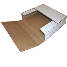 Vinyl Record Mailers White Holds 1- 6 - 45 Rpm 12 Record Lp Cardboard 100 2000