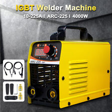 Portable Welding Machine Welder Arc Mma-225 Amp Igbt Electric Stick Dc Inverter