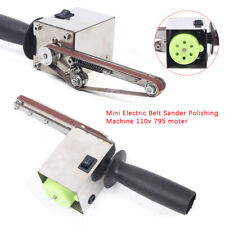 130w Electric Hand-held Sanding Belt Machine Belt Sander Grinder Woodworking