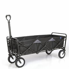 Mac Sports Xtender 52 Extra Long Collapsible Utility Storage Wagon Cart Black