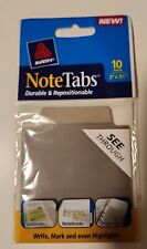 Avery Notetabs 3 X 3.5 10 Per Pack Dividers Taupe 16320 Tabs Binder