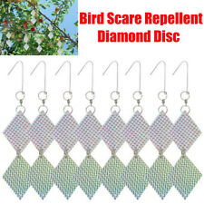 16pc Reflective Bird Repellent Discs Keep Birds Away Pigeon Hawk Goose Deterrent