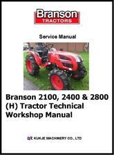 Tractor Technical Workshop Manual Fits Branson 2100 2400 2800 H