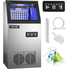 Vevor 132lb24h Commercial Ice Maker Freestand Ice Cube Machine 58 Tray 410w