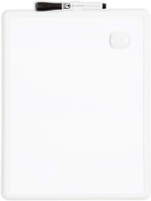 Contempo Magnetic Dry Erase Board 11x14 White Modern Frame Includes Magnet