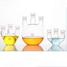 14-29 Chemistry Glassware Flask Glass Boiling 25-1000ml Flat Bottom Laboratory