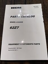 Kcm 62z7 Wheel Loader Parts Catalog 9330700570 62j1-5001 With Isuzu 4hk1 Engine