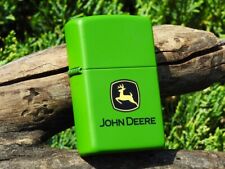Zippo Lighter - John Deere Logo - Leaping Deer - Retired - Rare - Model 20682