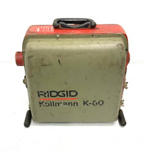 Ridgid Kollmann K-60 Sectional Drain Cleaner Briefcase Cleaning Machine A6a