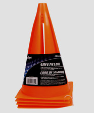 Macgregor Field Safety Cones Orange Pvc Game Vehicle 9 Tall 4 Pack 40-16950