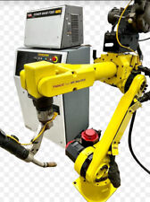 Fanuc Robot Arcmate 100ib Rj3ib Welding Industrial Robotic With Lincoln 355