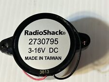 Piezo Buzzer By Radio Shack 2730795 3-16v Dc Made In Taiwan.