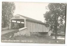 Rppc Postcard Newburg Bridge Pa Geo Watson Feed Wagon