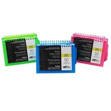 Oxford Spiral Index Cards With Poly Covers 3 X 5 Assorted Ess73138 Upc 0...
