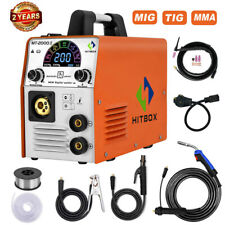 4 In 1 200a Mig Tig Welder 110v 220v Dc Inverter Gaslessgas Mig Welding Machine
