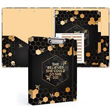 3 Ring Binder 1 Inch Round Ring Binder With 5 Tab Dividers Cute Honeycomb