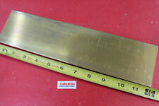14 X 3 C360 Brass Flat Bar 12 Long Solid .25 Plate Mill Stock H02