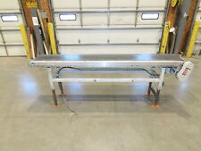 20x 8 6 Slider Bed Conveyor 16 Flat Belt 460v Rh Belt Drive 260 Fpm
