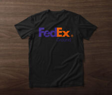 Fedex Ground Logo 100 Cotton Short Sleeve S-6xl Black Tee Unisex