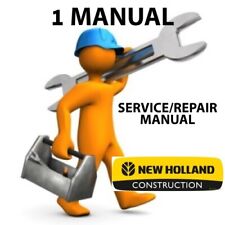 New Holland Lb90 Backhoe Loader Manual Service Repair Shop Pdf Usb