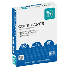 Copy Paper Case Printer Paper White 8.5x11 Letter Size One Ream 500 Sheets