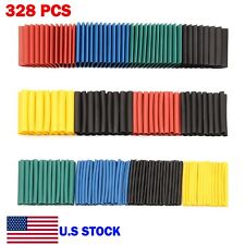 328pcs Heat Shrink Tubing 21 Auto Wire Insulation Cable Wrap Assortment Kit Usa