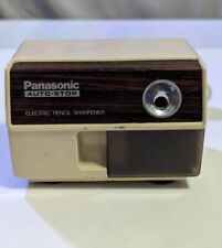 Vintage Panasonic Auto-stop Electric Pencil Sharpener Kp-110