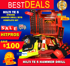 Hilti Te 5 Lk Free Extras Strong Durable Loaded Drill Bits Fast Shipping