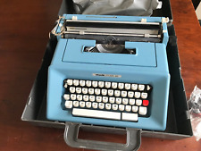Olivetti Studio 46 Typewriter Working With Case Made In Spain