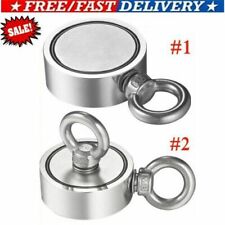 500700lb Pulling Force Round Double Sided Super Strong Neodymium Fishing Magnet