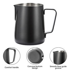 Coffee Frothing Jug Latte Art Milk Frother Pitcher Stainless Steel Measurement